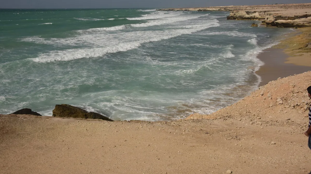 Lavan Island in Iran