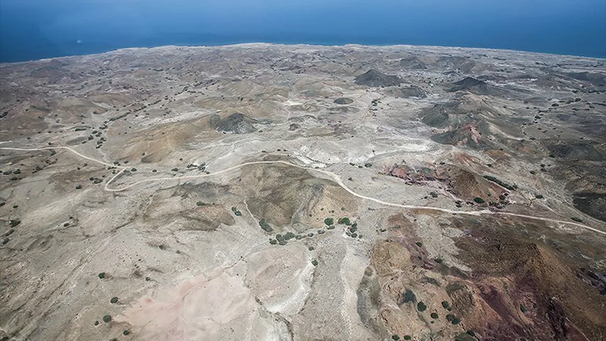 Farur Island in Iran