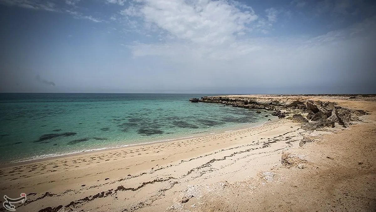 Hendurabi Island in Iran