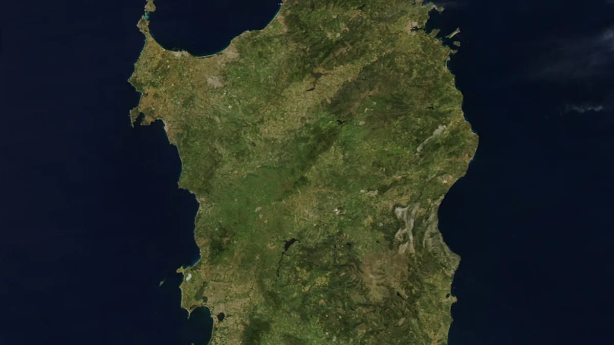 Sardinia in Italy