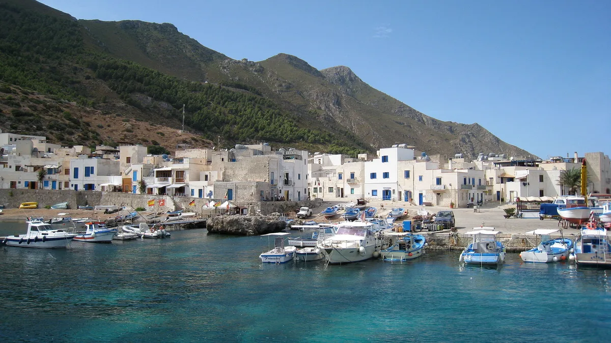 Marettimo in Italy