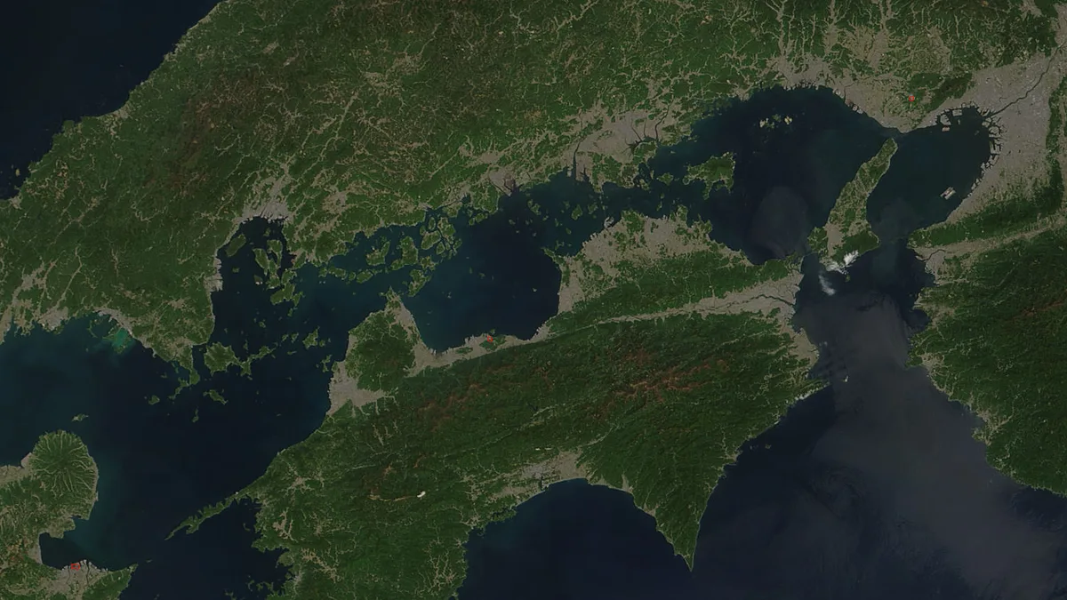 Shikoku in Japan