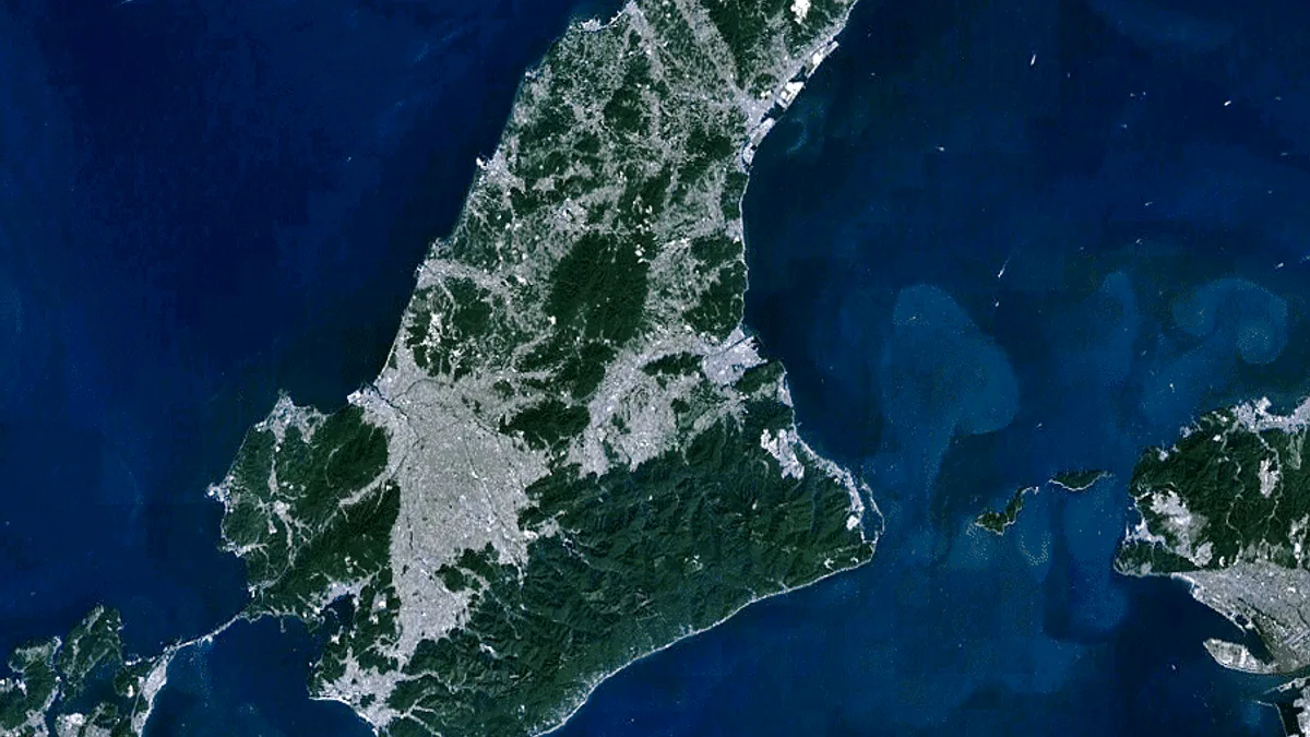 Awaji Island in Japan