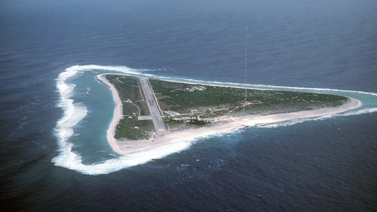 Minamitorishima in Japan
