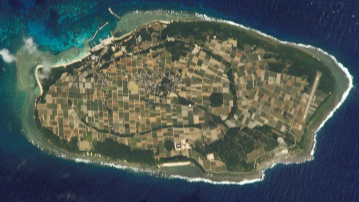 Hateruma Island in Japan
