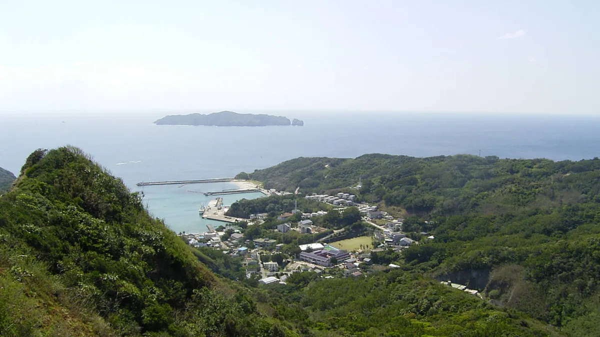 Hahajima Island in Japan