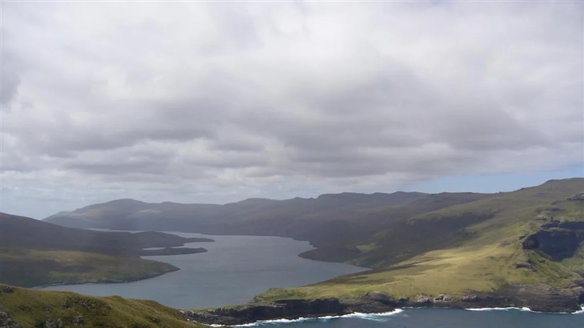 Adams Island in New Zealand