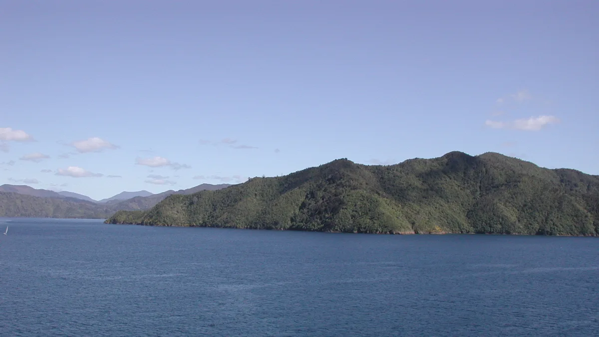 Arapaoa Island in New Zealand
