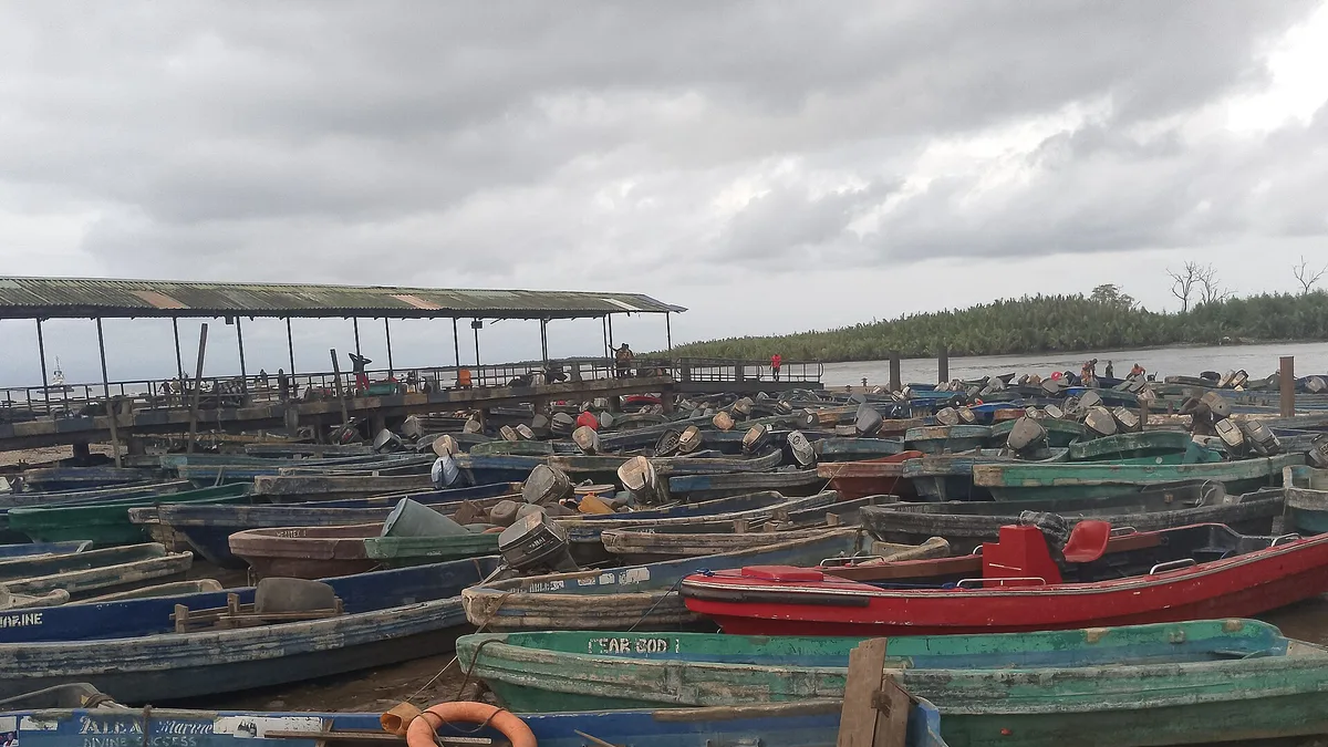 Bonny Island in Nigeria