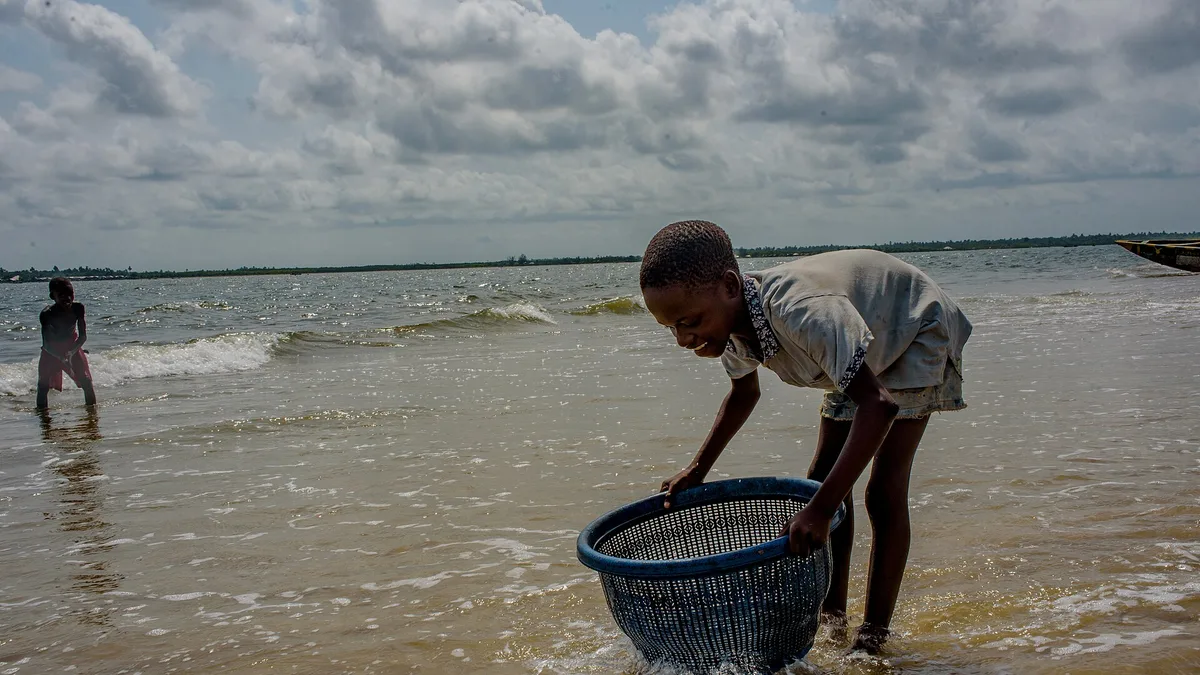 Andoni Island in Nigeria