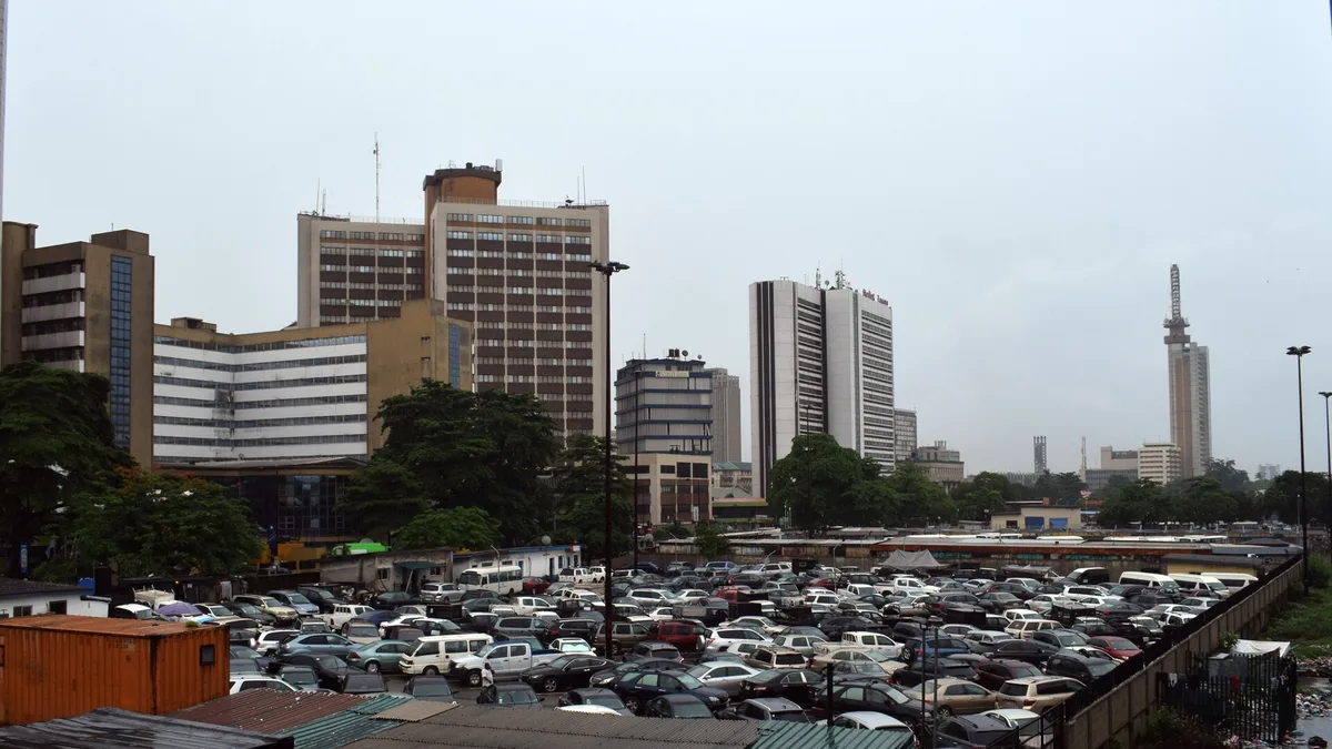 Lagos Island in Nigeria