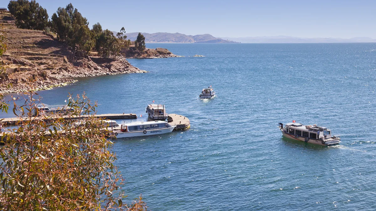 Isla Taquile in Peru