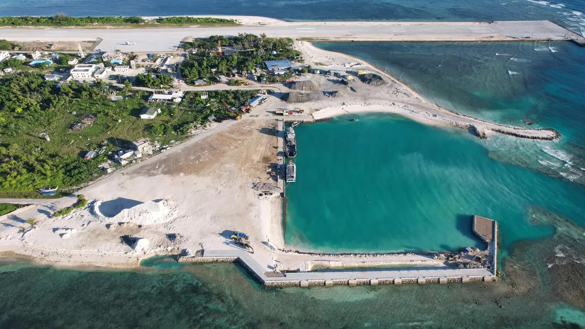 Pag-asa Island in Philippines