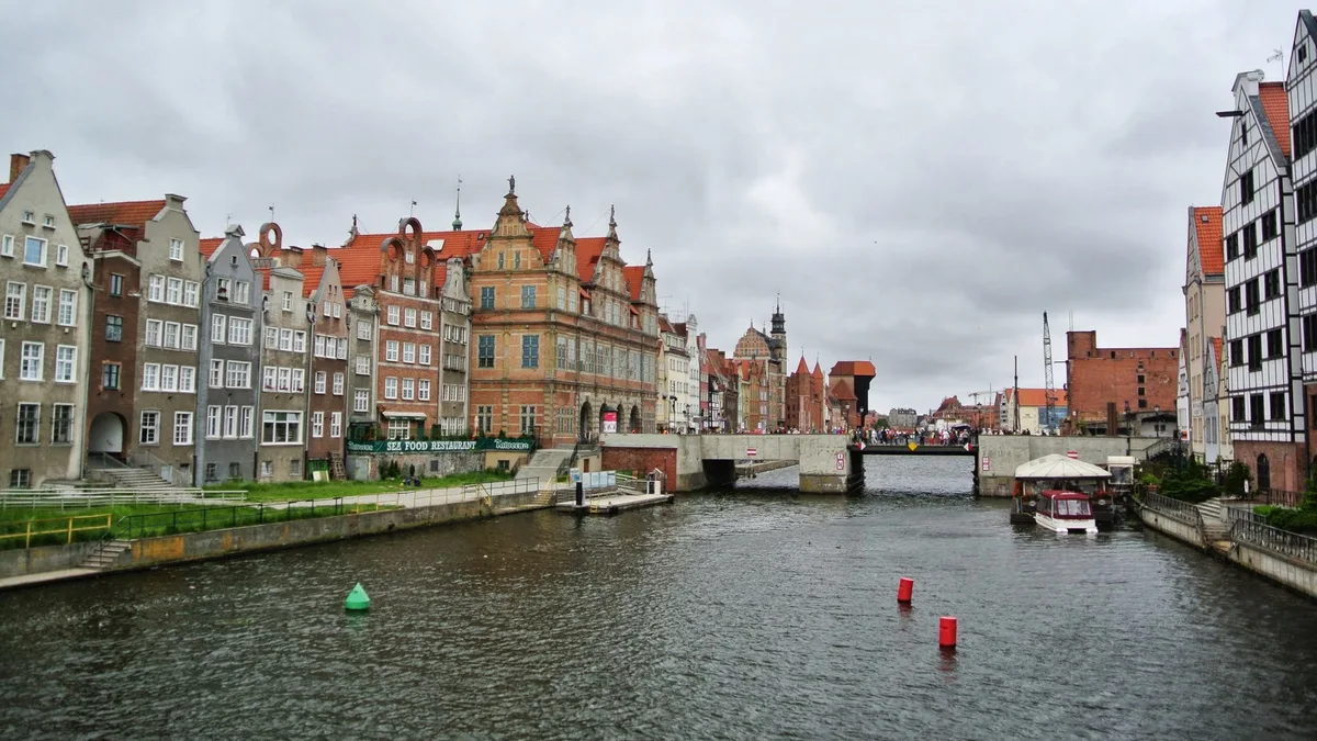 Wyspa Spichrzów in Poland