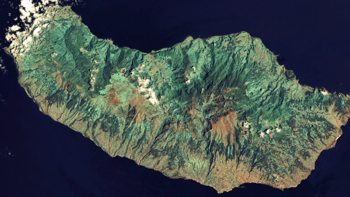 Madeira Island in Portugal