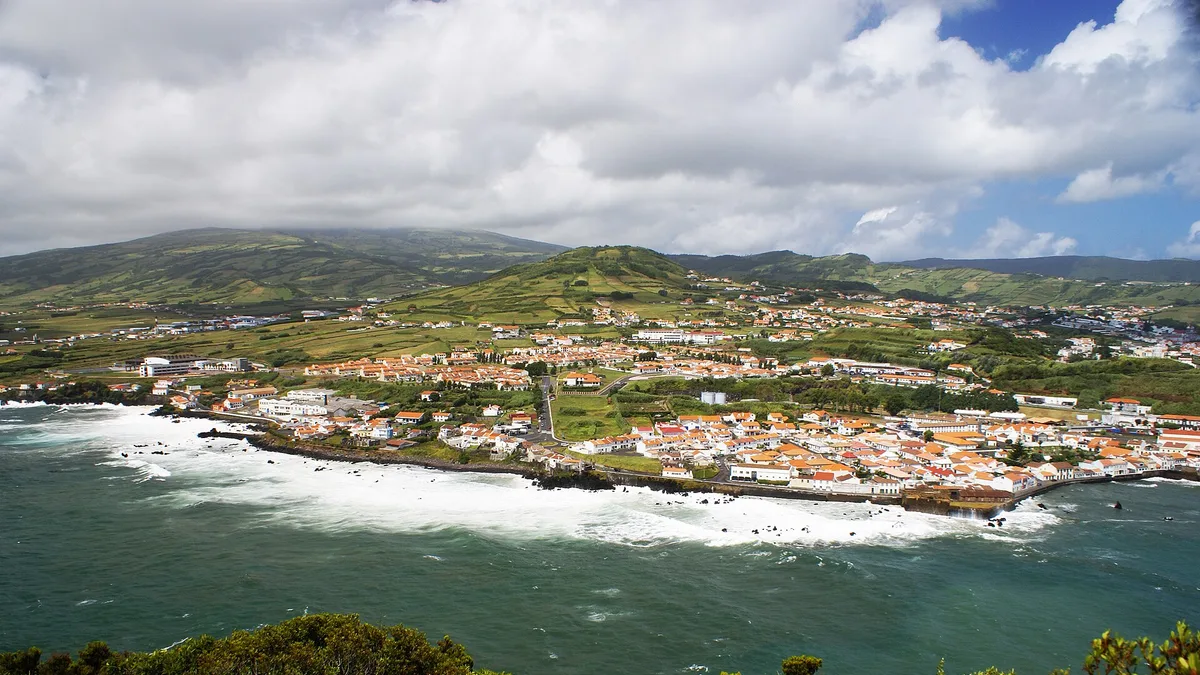 Faial Island in Portugal