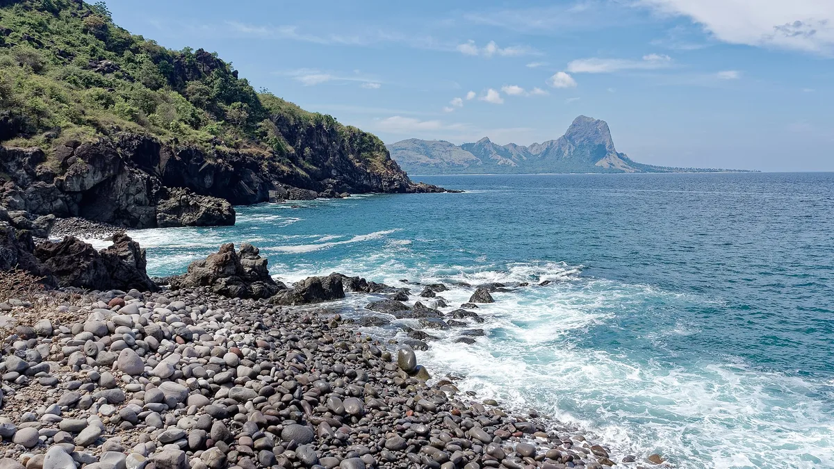 Flores Island in Portugal