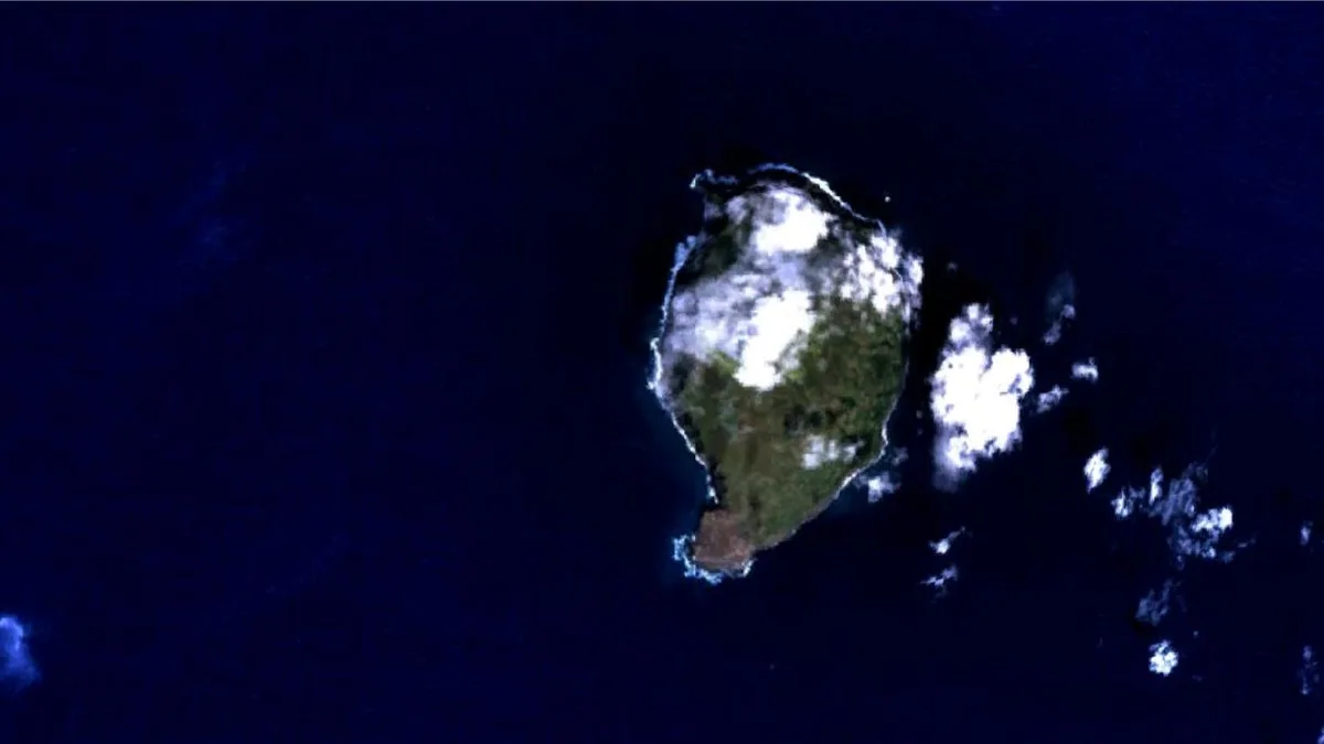 Corvo Island in Portugal