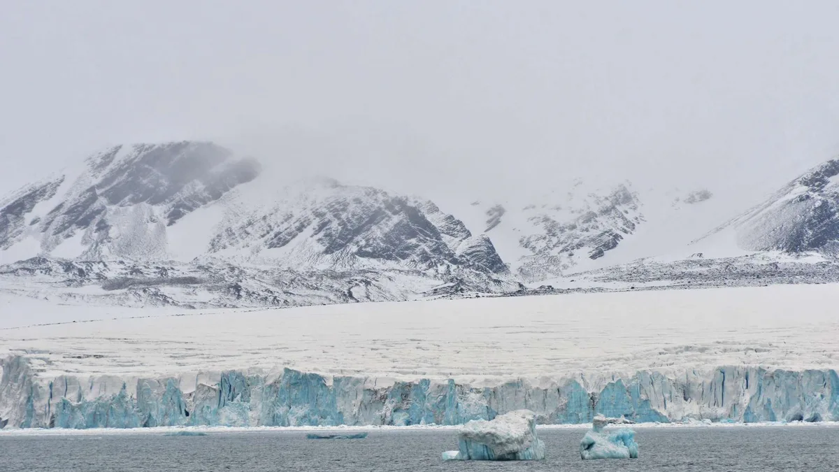 Severny Island in Russia