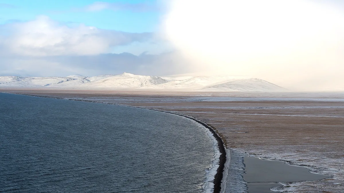Wrangel Island in Russia