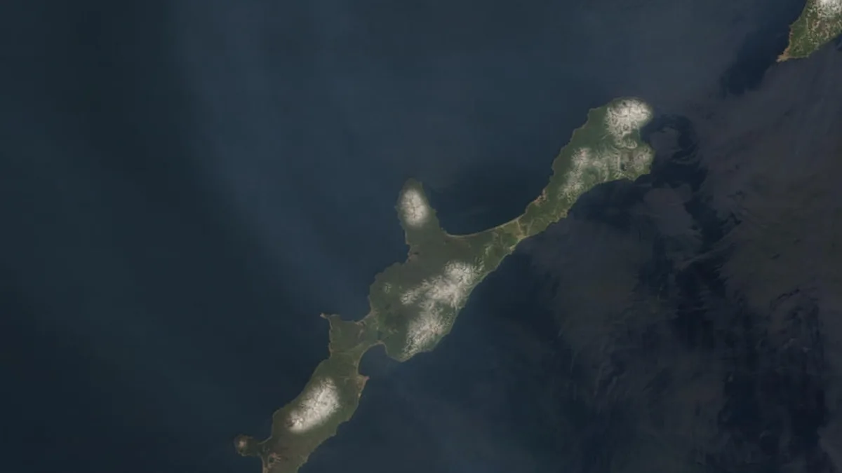 Iturup Island in Russia