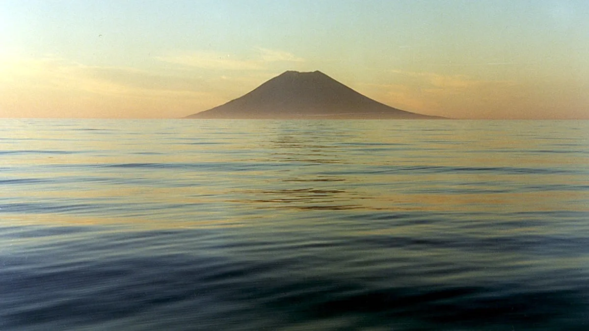 Atlasov Island in Russia