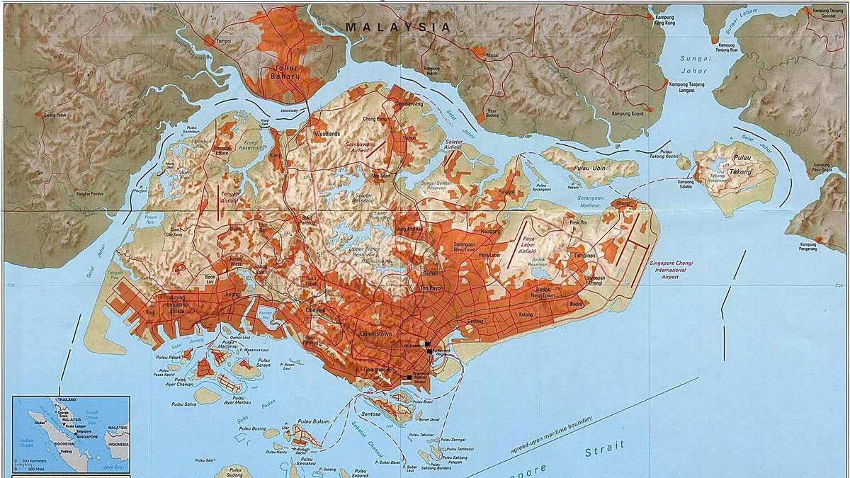 Singapore Island in Singapore