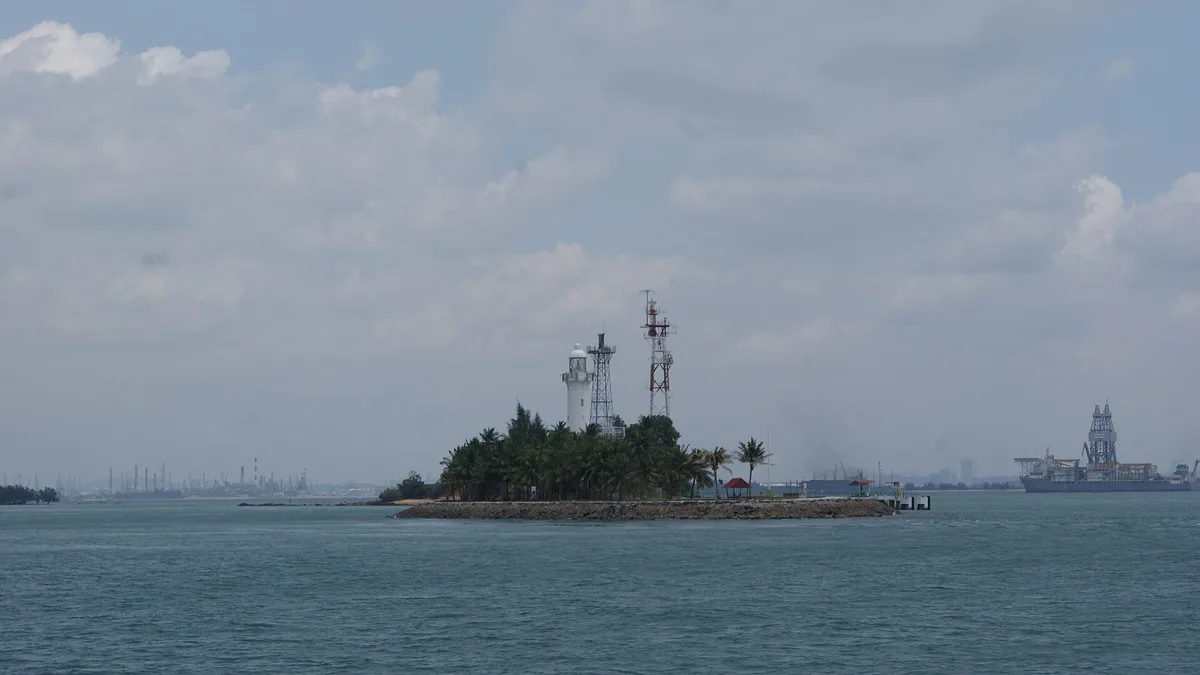 Pulau Satumu in Singapore