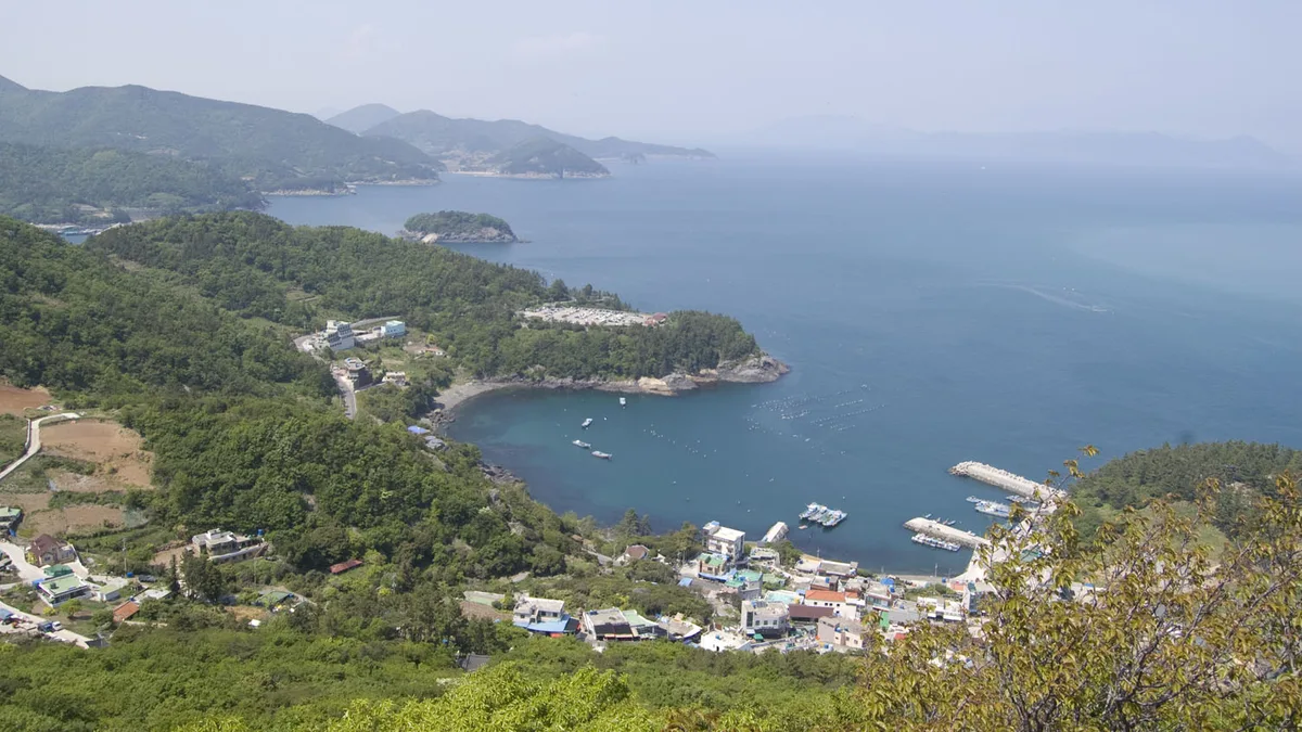 Dolsan Island in South Korea