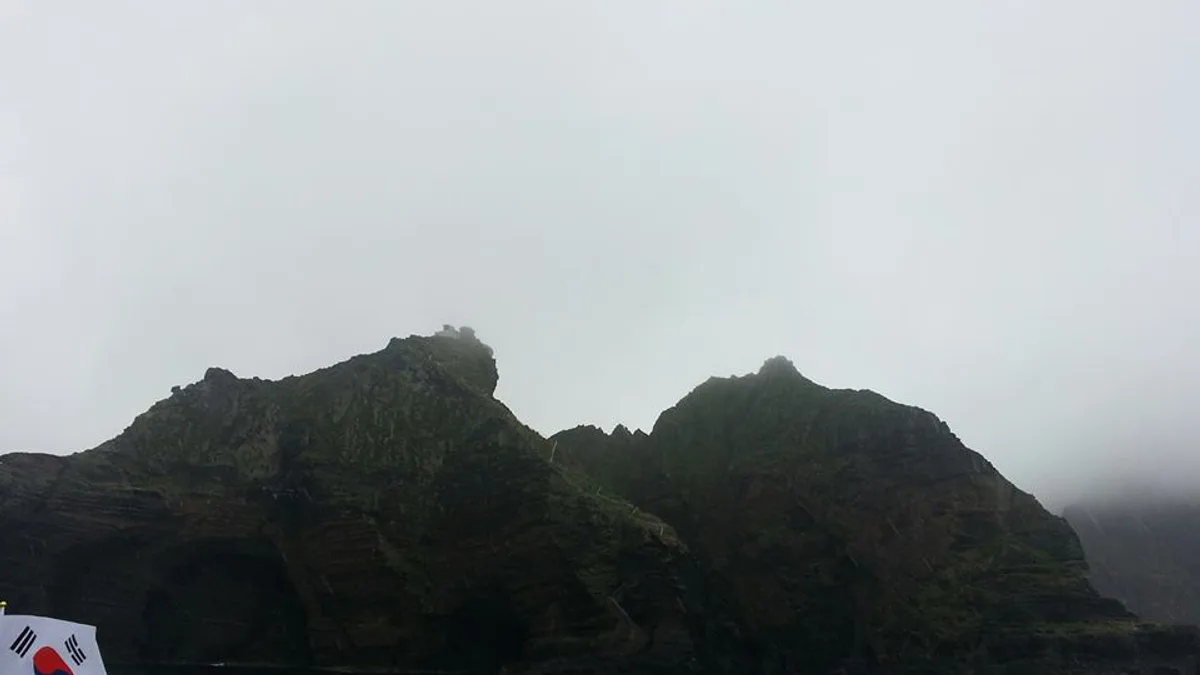 Dokdo in South Korea