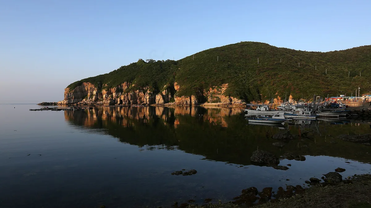 Baengnyeongdo in South Korea