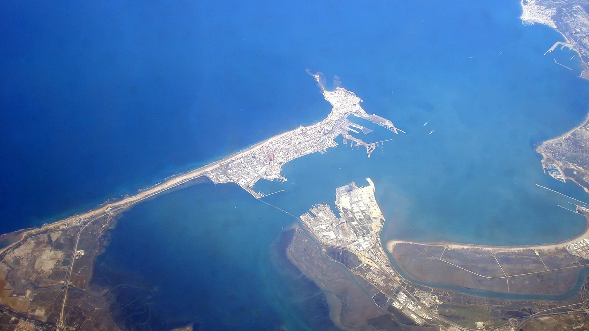 Isla de León in Spain