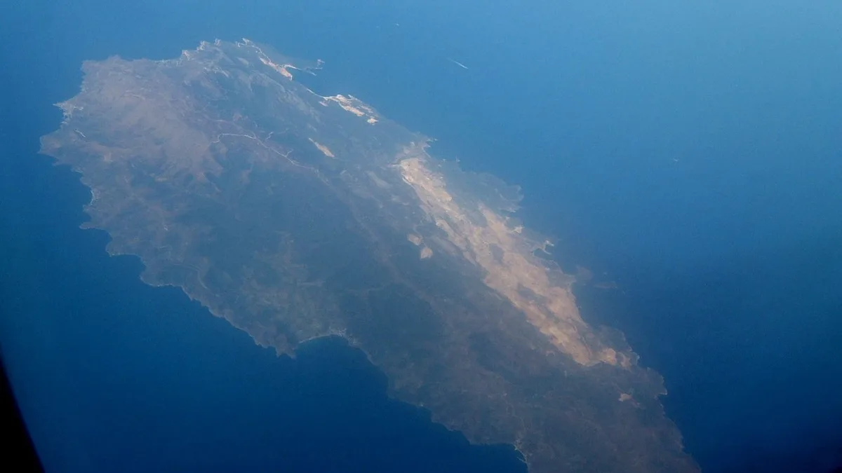 Marmara Island in Turkey