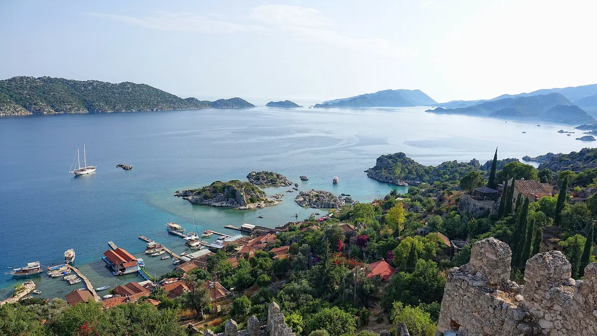 Kekova Island in Turkey