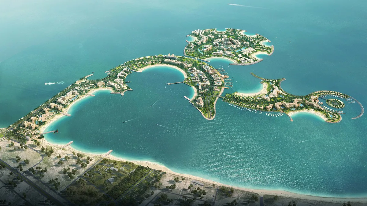 Al Marjan Island in United Arab Emirates
