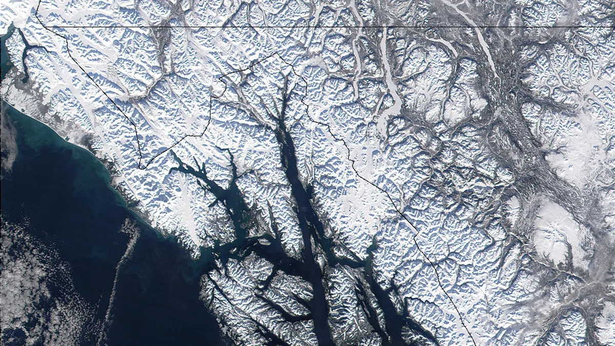 Baranof Island in United States