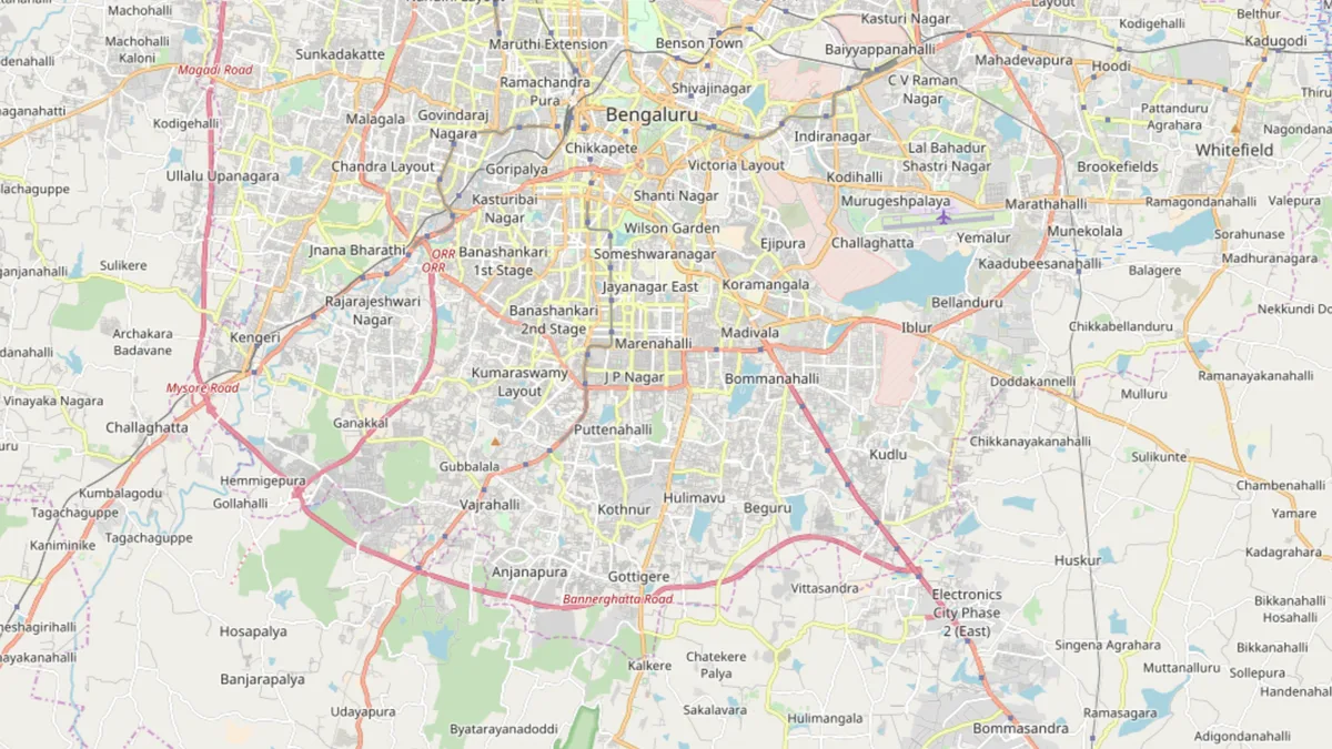 Electronic City in India