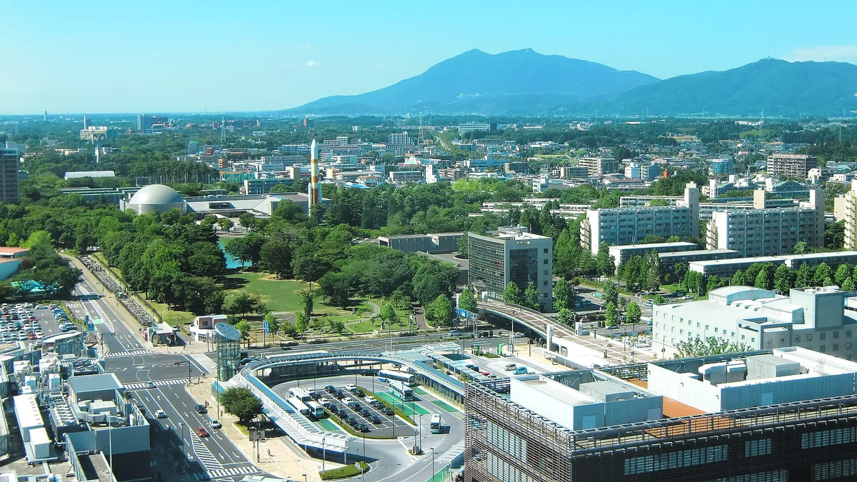 Tsukuba Science City in Japan