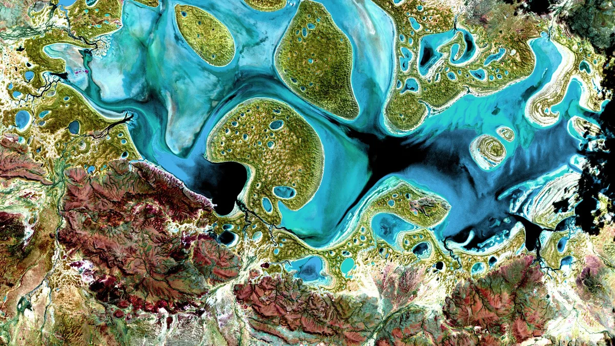 Lake Carnegie in Australia