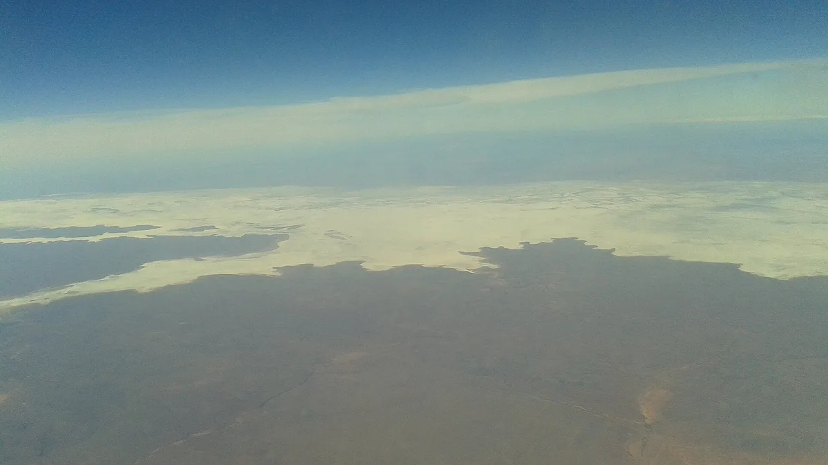 Lake Gairdner in Australia