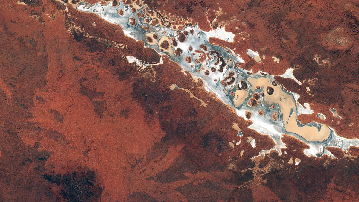 Lake Amadeus in Australia
