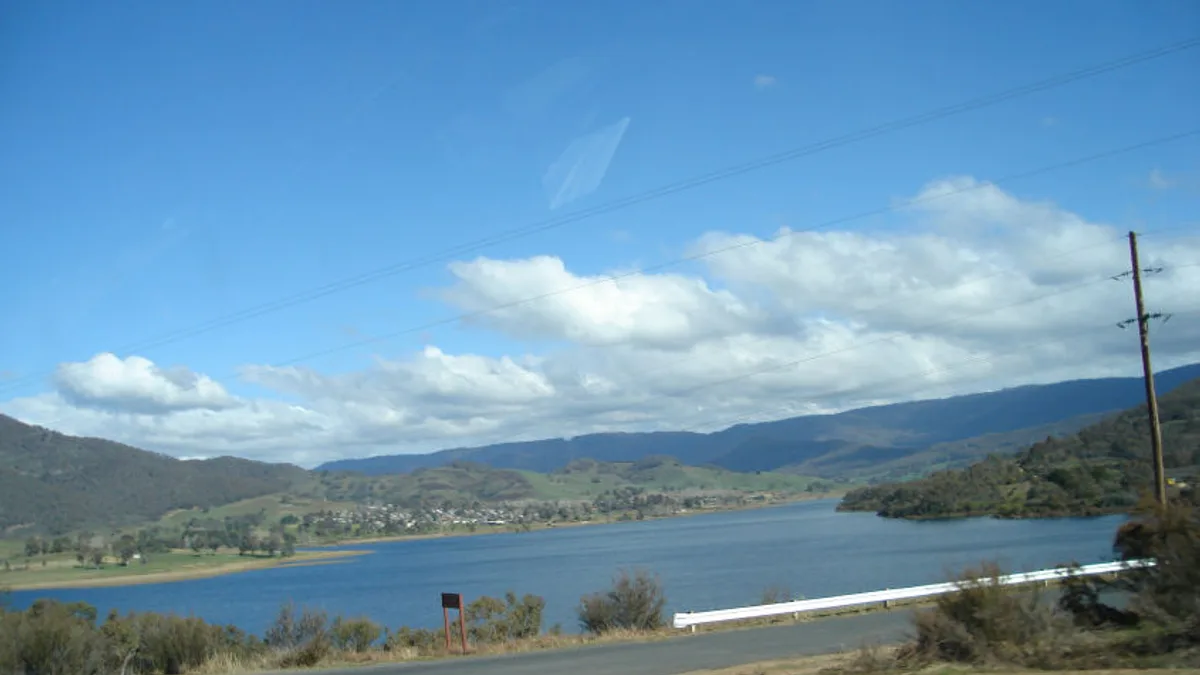 Lake Eucumbene in Australia