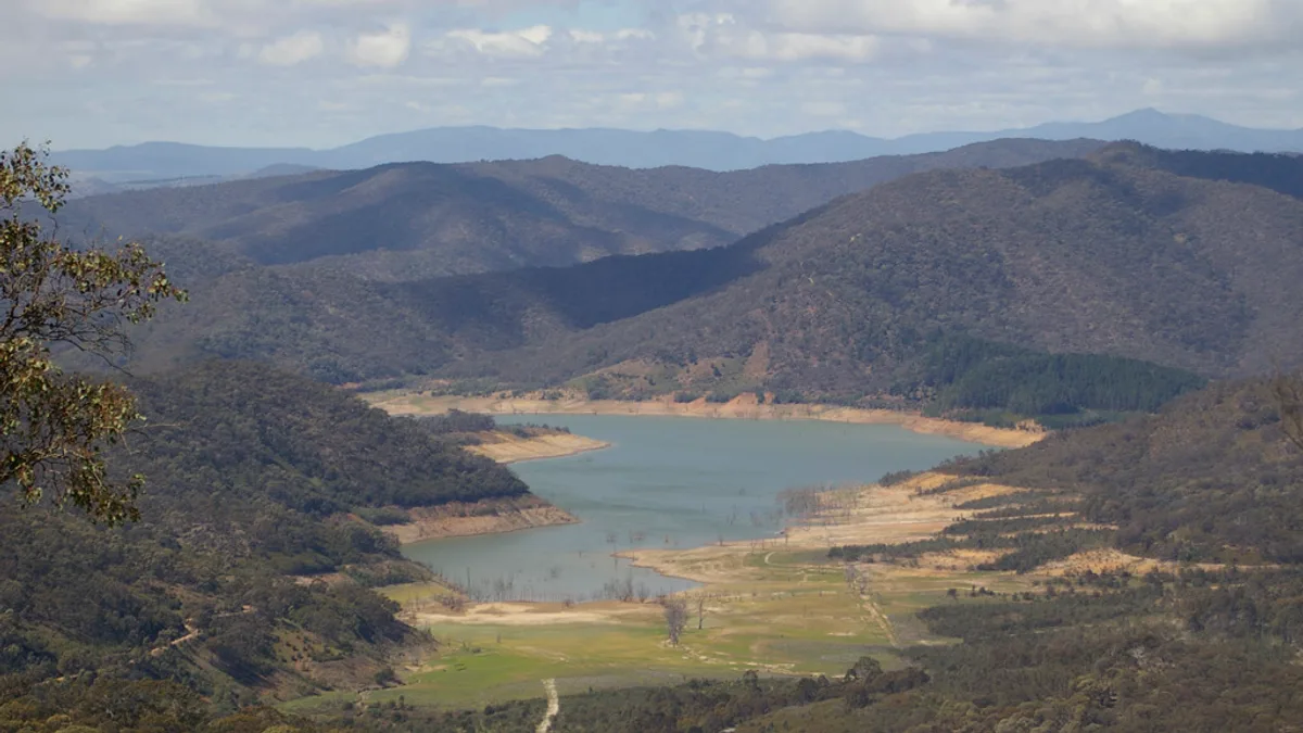 Lake Eildon in Australia