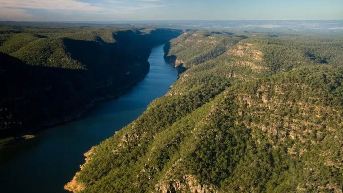 Lake Burragorang in Australia