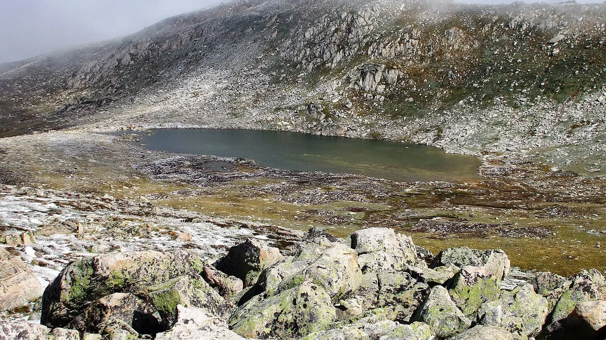 Lake Cootapatamba in Australia
