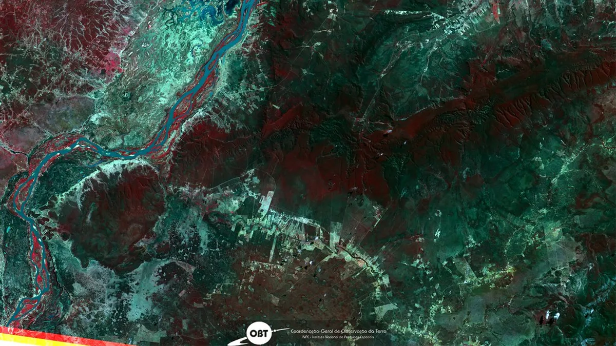 Reservatório de Sobradinho in Brazil