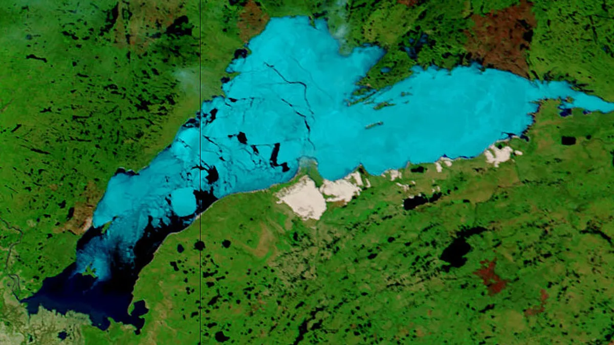 Lake Athabasca in Canada