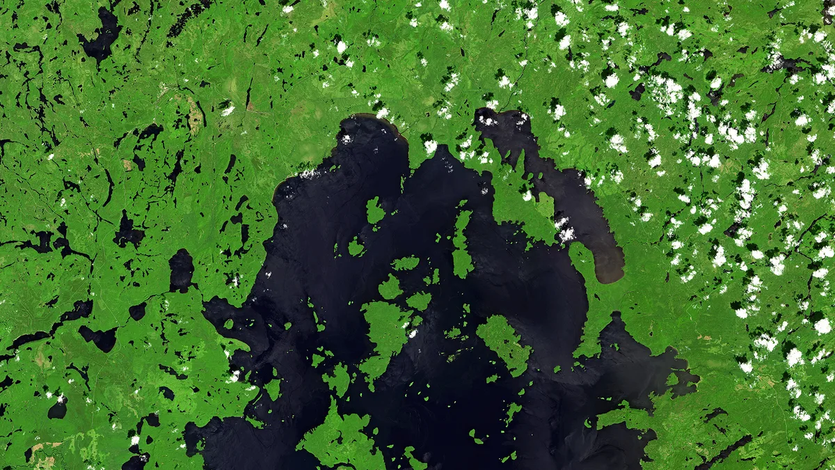 Lake Nipigon in Canada