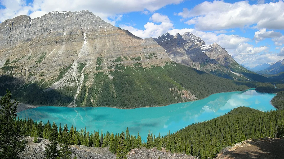 Peyto Lake in Canada