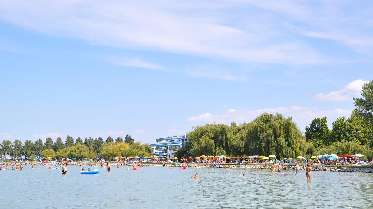 Lake Balaton in Hungary